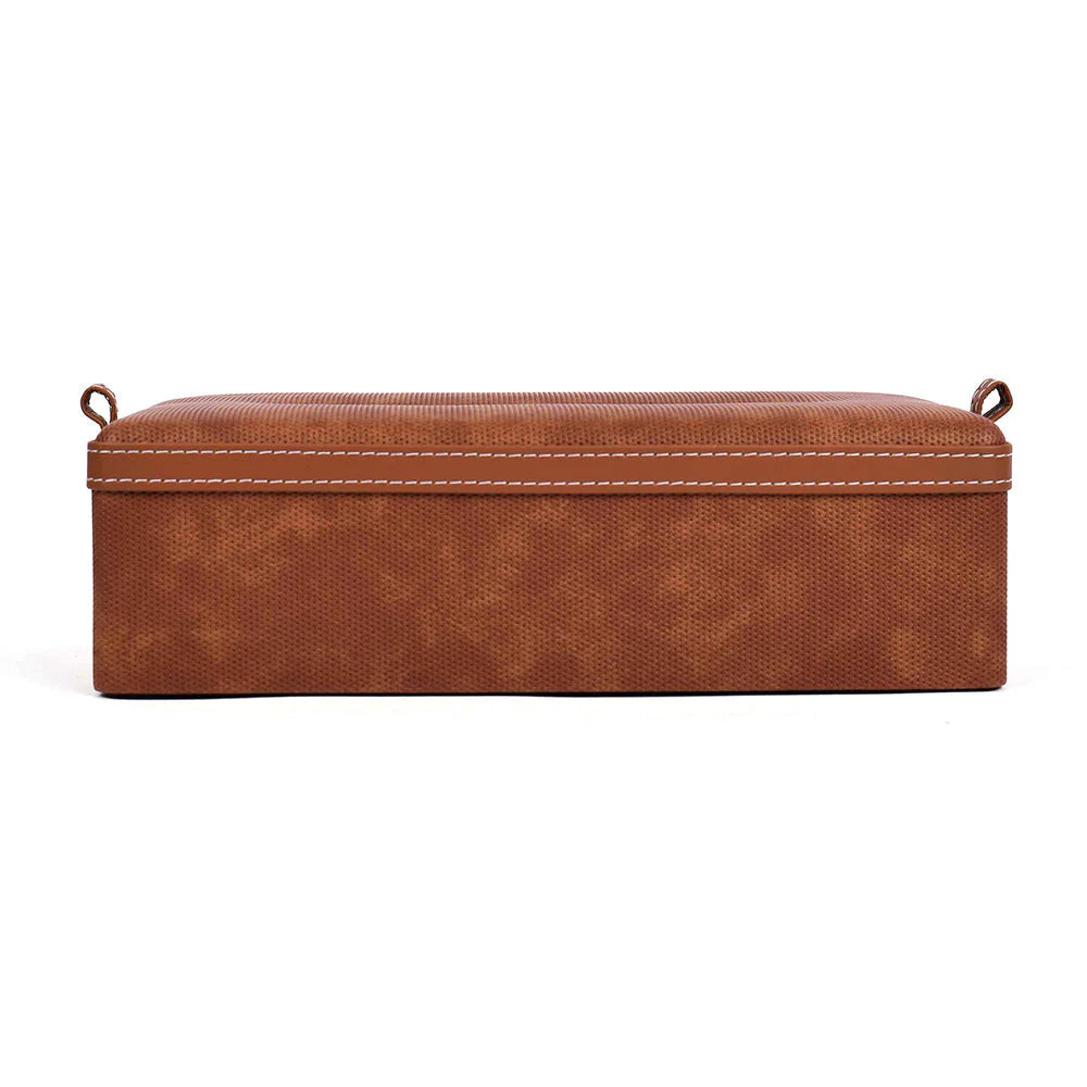 Doté Leatherette Rectangle Tissue Box Holder