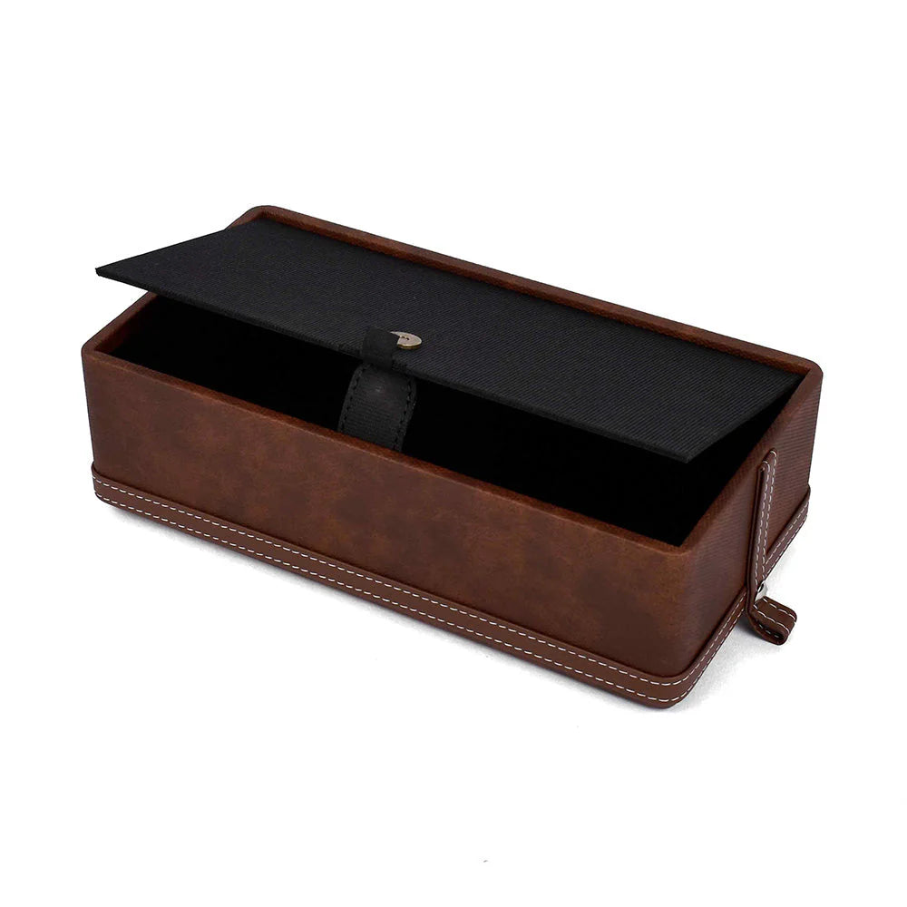 Doté Leatherette Rectangle Tissue Box Holder