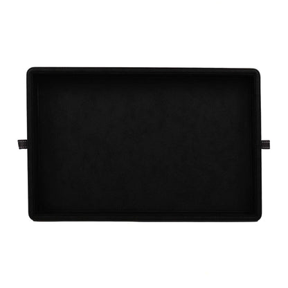 Doté Leatherette Rectangle Serving Tray Set of 2