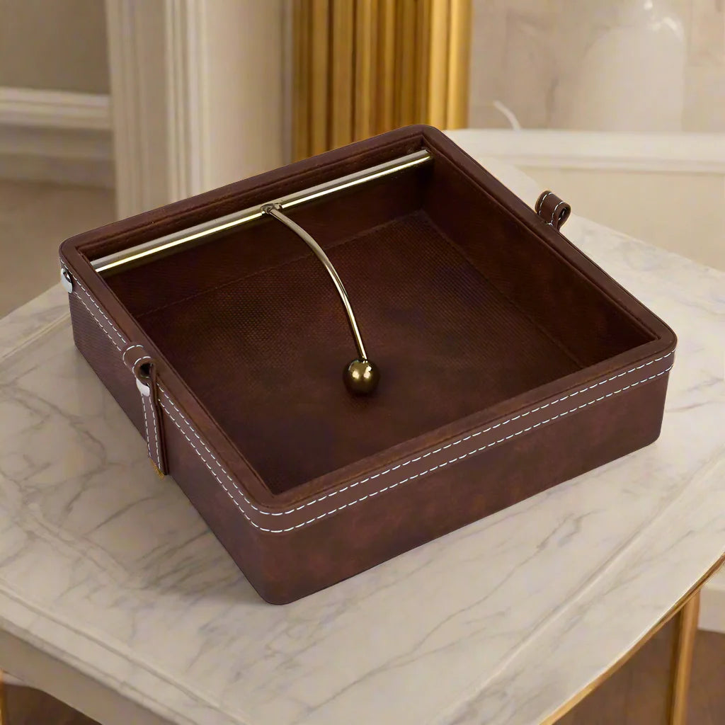 Doté Leatherette Weight Tissue Holder