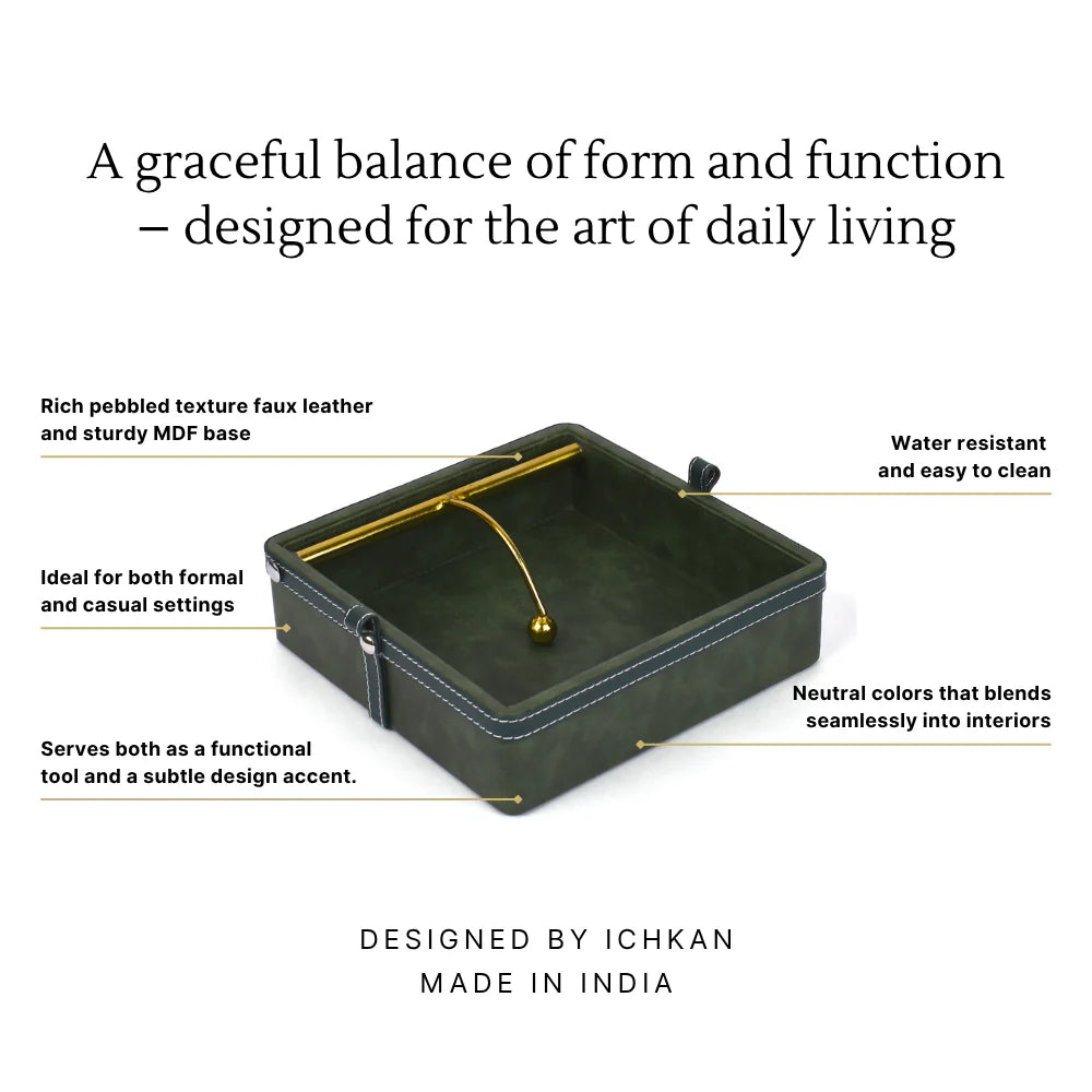 Doté Leatherette Weight Tissue Holder