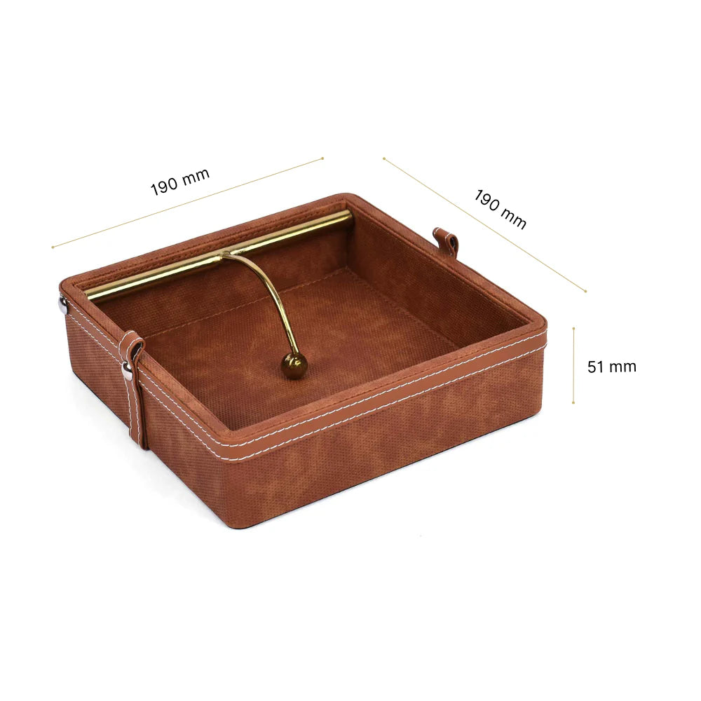 Doté Leatherette Weight Tissue Holder