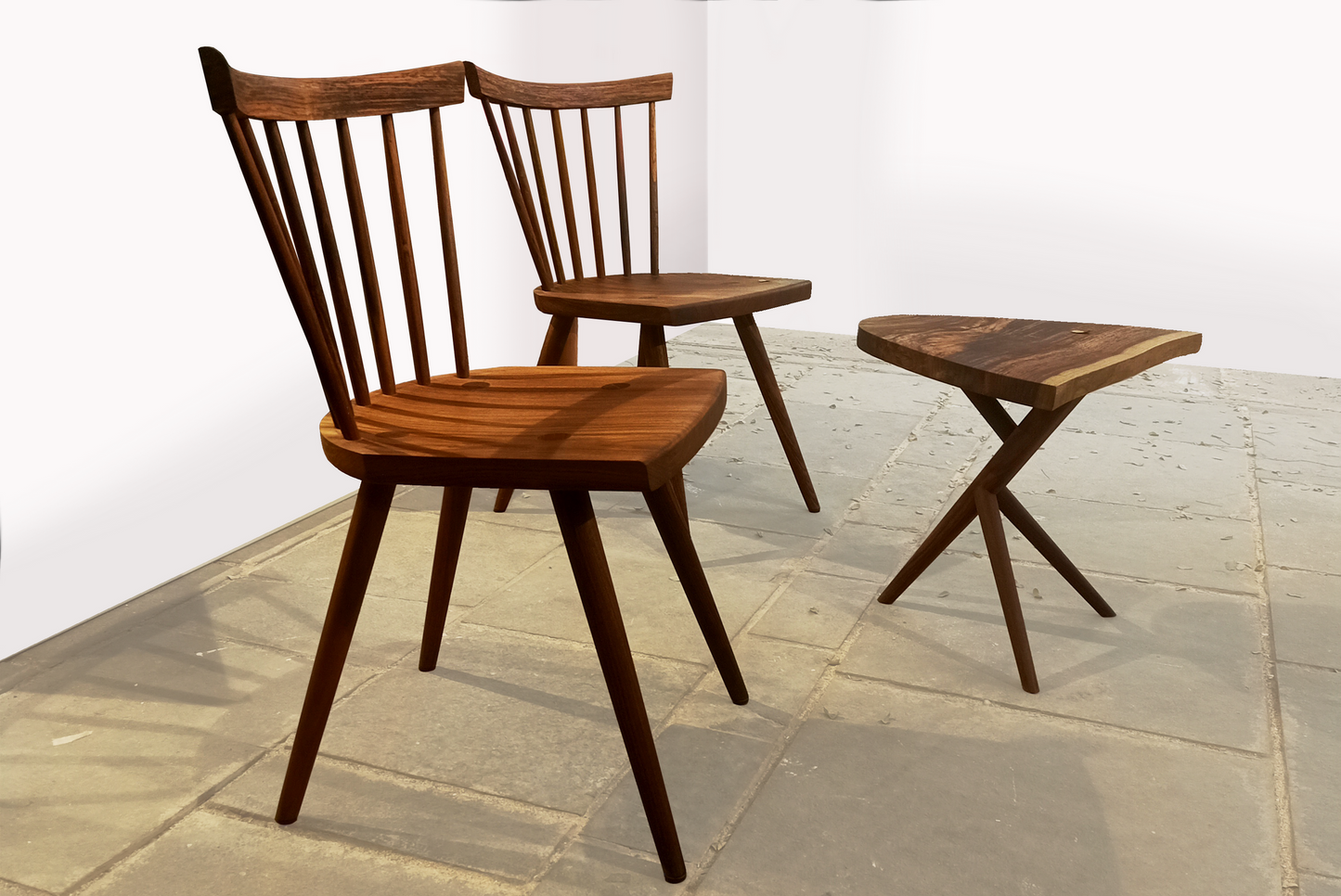 Windsor High Back Chair-Rosewood