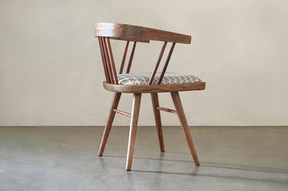 Windsor Beat Cushioned Chair-Rosewood