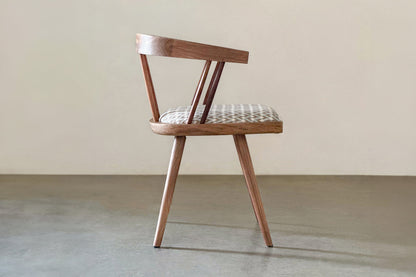 Windsor Beat Cushioned Chair-Rosewood