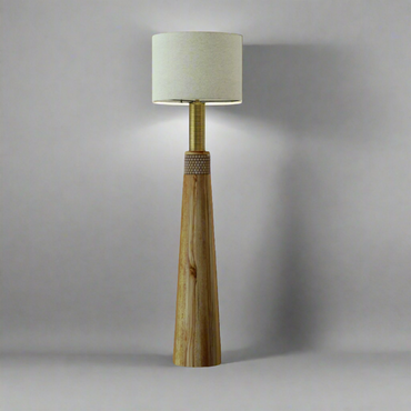 Abacus Bead Lamp Wood I