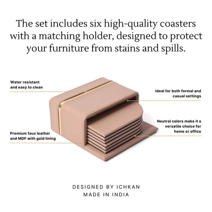 Midnight Coasters Set of 6