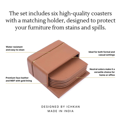 Midnight Coasters Set of 6