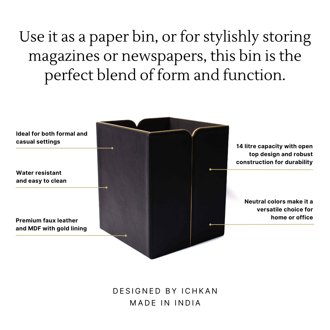 Midnight Waste Bin / Dustbin