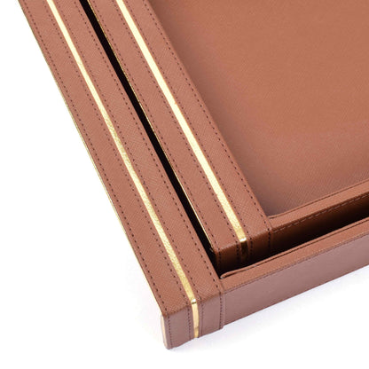 Midnight Rectangle Serving Tray Set of 2