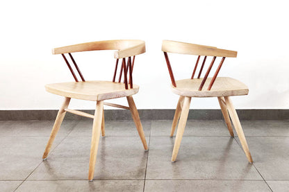 Windsor Beat Chair-White Ash