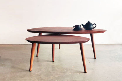 Nested Trio Coffee Table-Rosewood