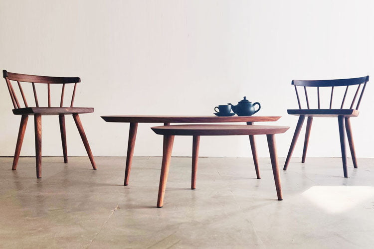 Nested Trio Coffee Table-Rosewood