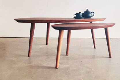 Nested Trio Coffee Table-Rosewood