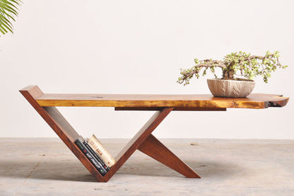 Oria Coffee Table-Rosewood