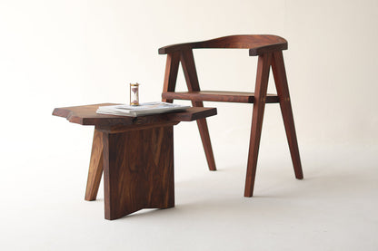 Natura Side Table-Rosewood