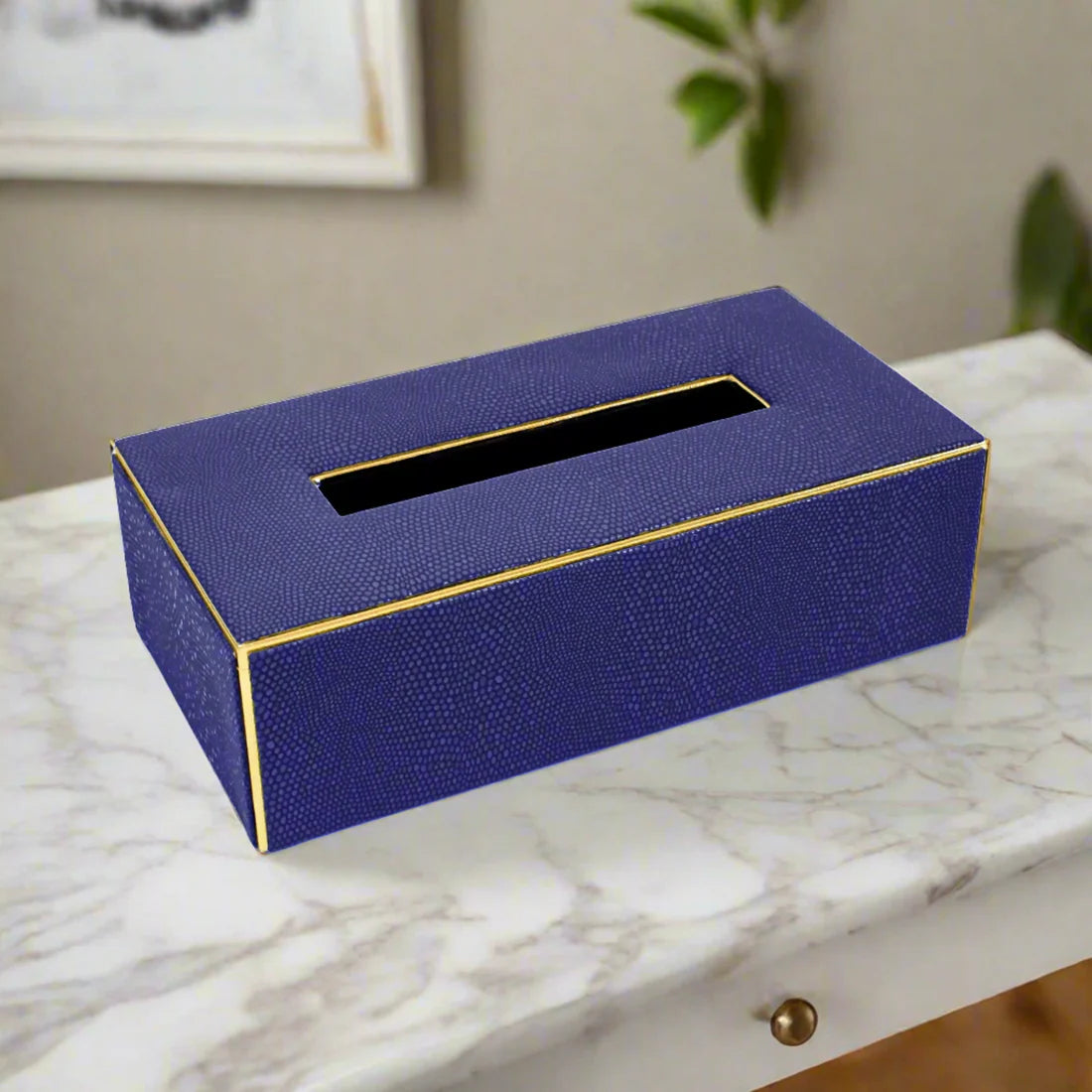 Serpentine Rectangle Tissue Box