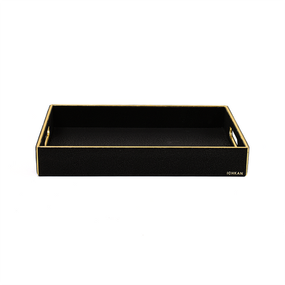 Serpentine Rectangle Tray Set of 2