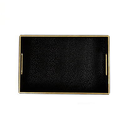 Serpentine Rectangle Tray Set of 2