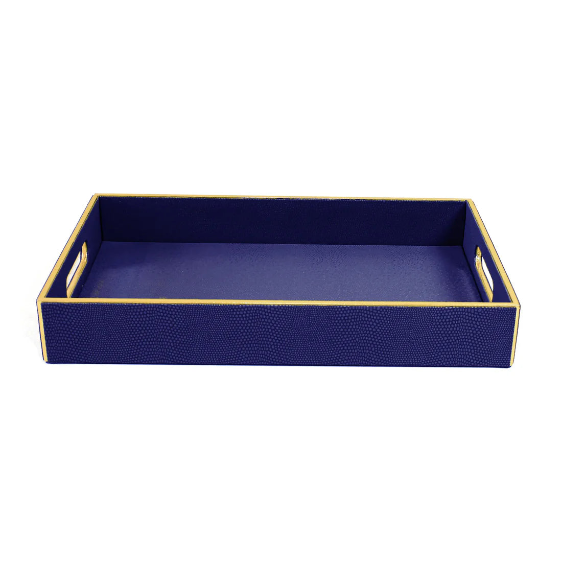 Serpentine Rectangle Tray Set of 2