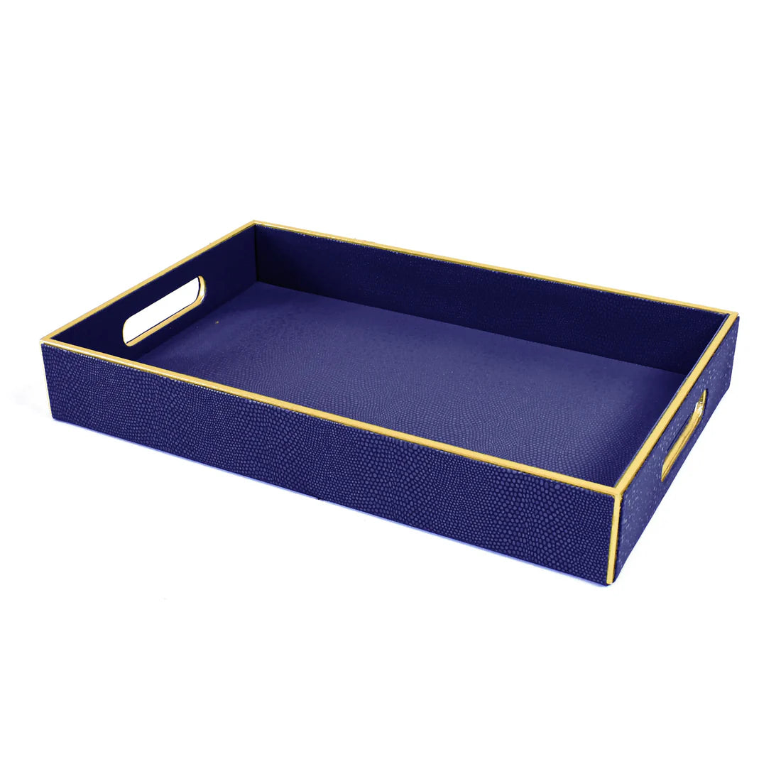Serpentine Rectangle Tray Set of 2