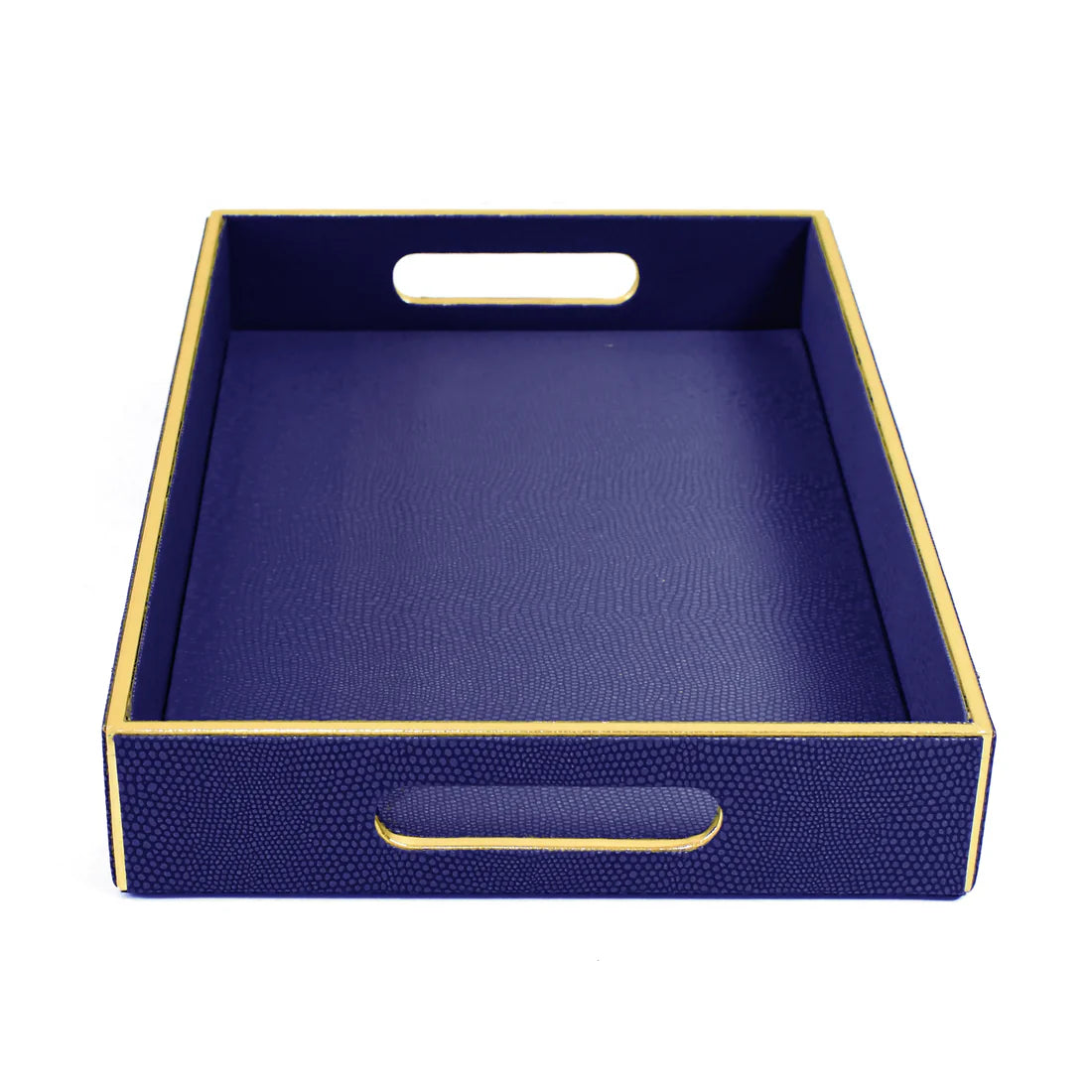 Serpentine Rectangle Tray Set of 2
