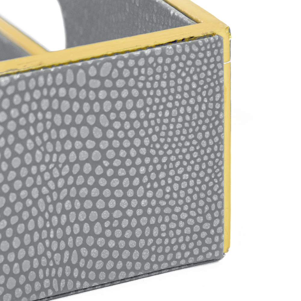 Serpentine Rectangle Tray Set of 2