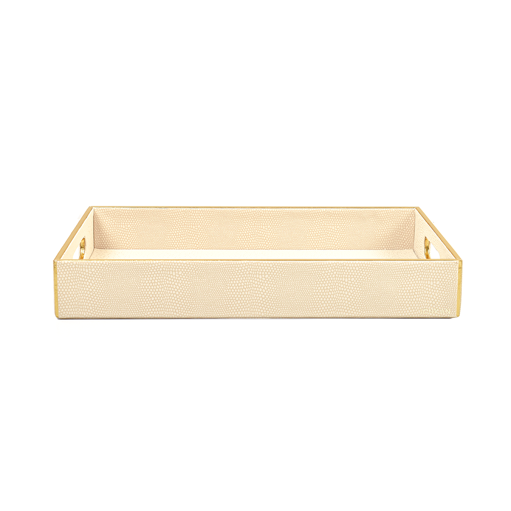 Serpentine Rectangle Tray Set of 2