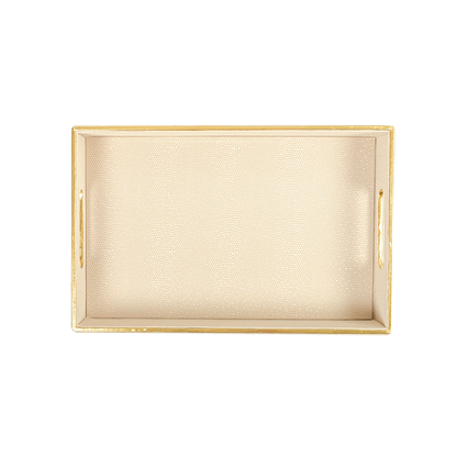 Serpentine Rectangle Tray Set of 2