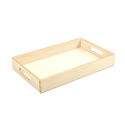 Serpentine Rectangle Tray Set of 2