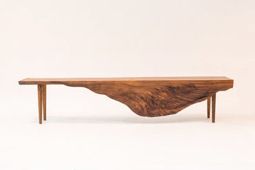 Swan Bench-Rosewood