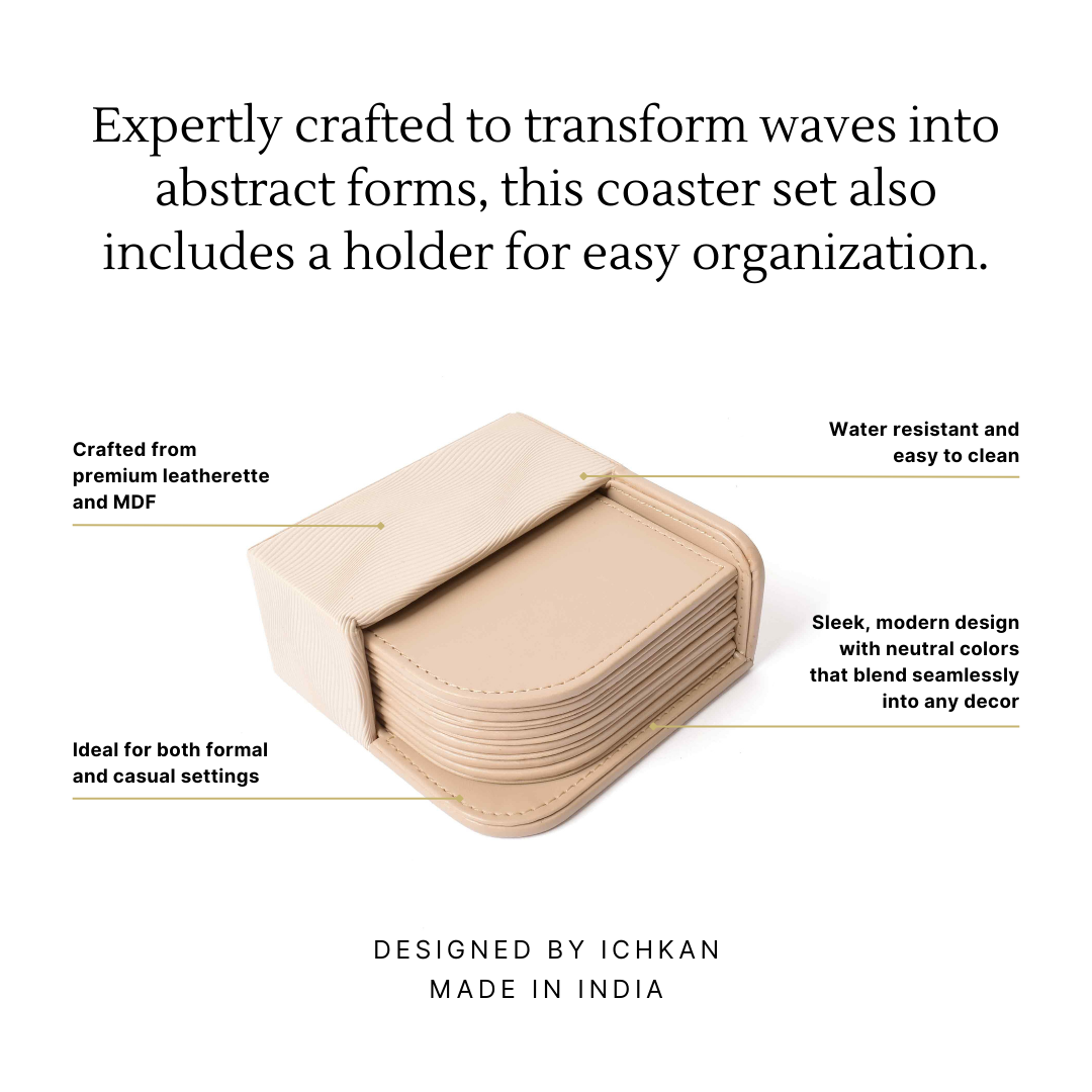 Wave Coasters Set of 6