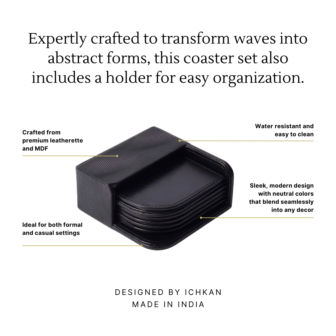 Wave Coasters Set of 6