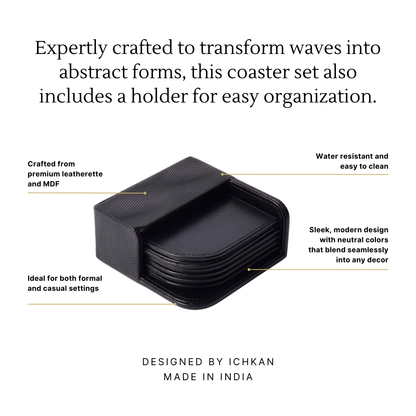 Wave Coasters Set of 6