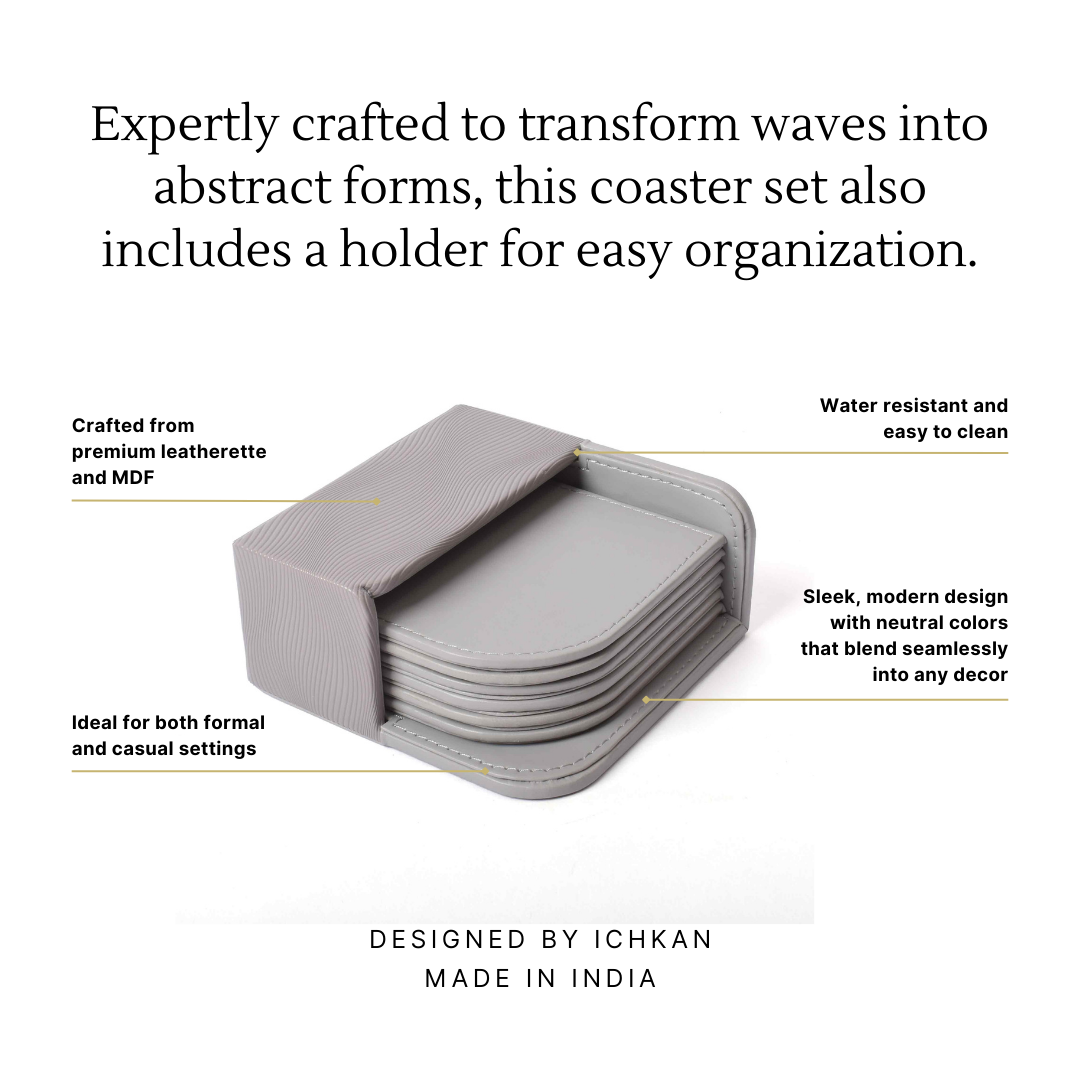 Wave Coasters Set of 6