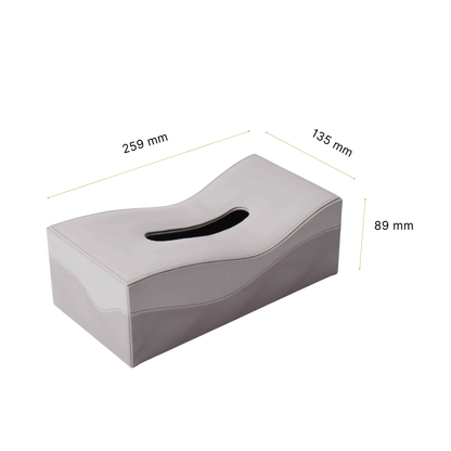 Wave Rectangle Tissue Box