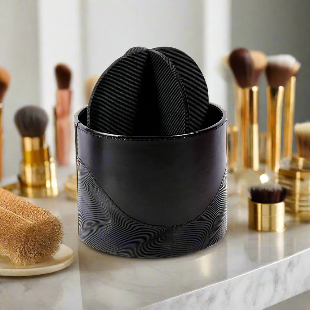 Wave Rotating Cosmetic/Pen Holder