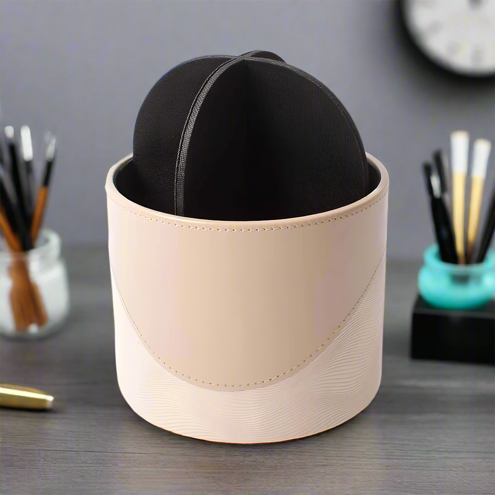 Wave Rotating Cosmetic/Pen Holder