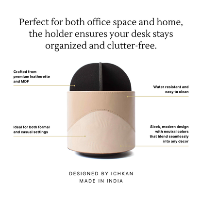 Wave Rotating Cosmetic/Pen Holder