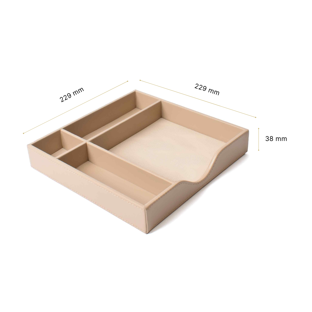 Wave Square Tray Organizer