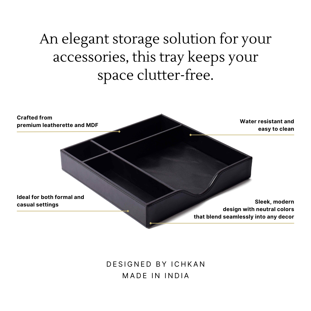 Wave Square Tray Organizer