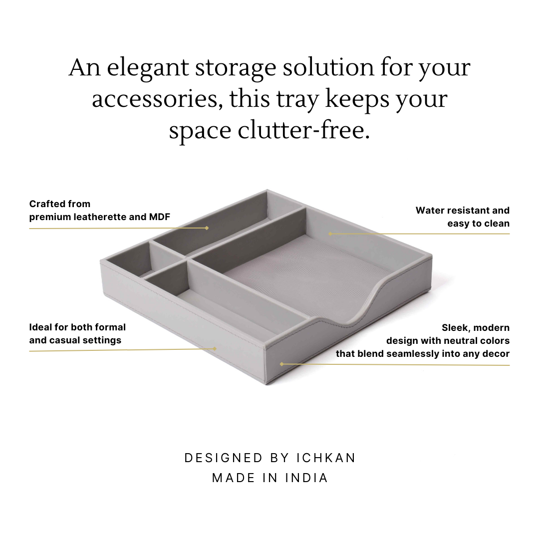 Wave Square Tray Organizer