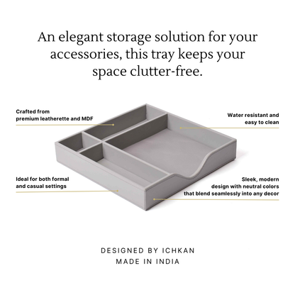 Wave Square Tray Organizer