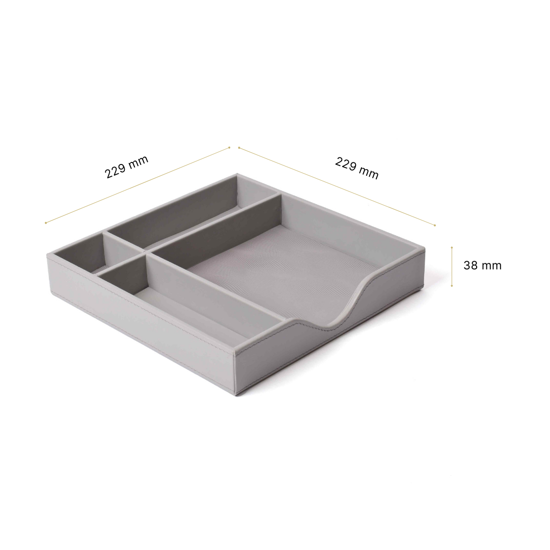 Wave Square Tray Organizer