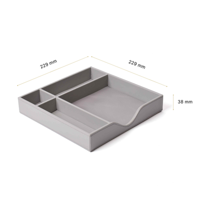 Wave Square Tray Organizer