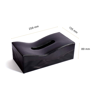 Wave Rectangle Tissue Box