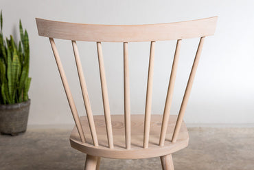 Windsor High Back Chair-White Ash