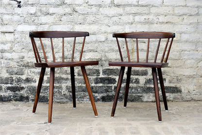 Windsor Low Back Chair-Rosewood