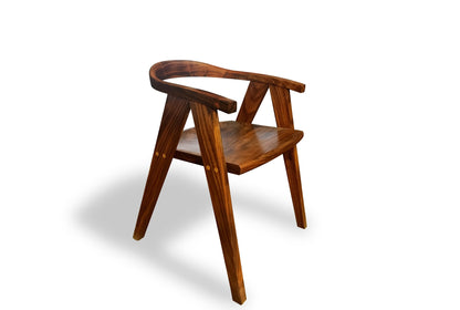 Accent Chair-Rosewood