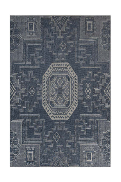 Geometric Blue